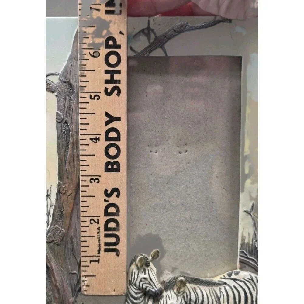 3D Zebra Picture Frame Easel Back For 6 X 4 Photo